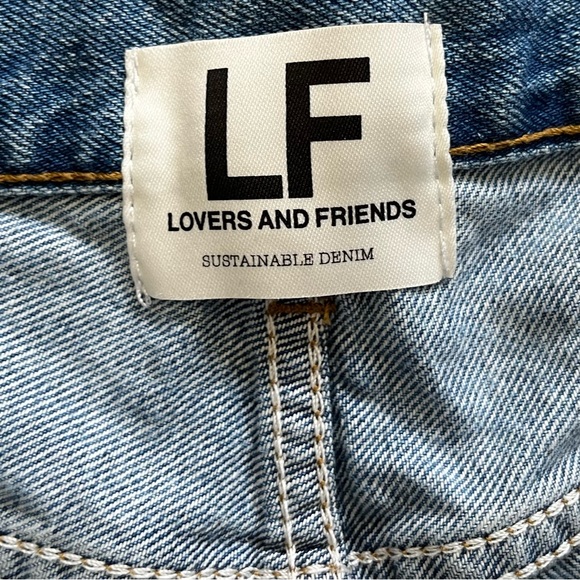 LOVERS AND FRIENDS NWT HIGH RISE 90s CUTOFF SHORTS SIZE 30 Y2K TRENDY - Picture 4 of 13